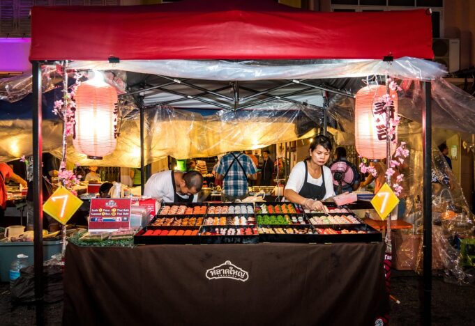 Street food asiatico Thailandia