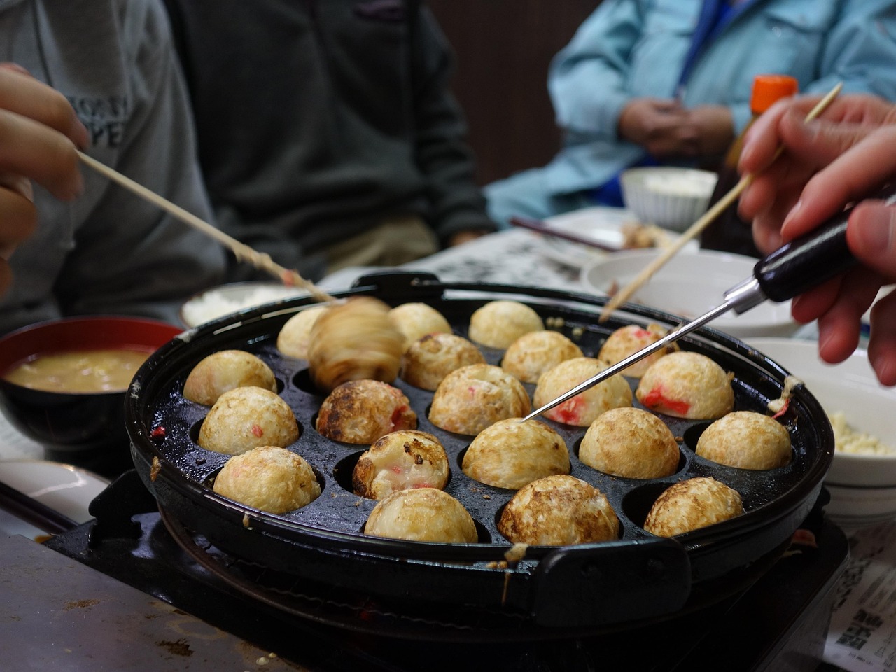 Takoyaki street food giapponese