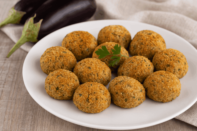 Polpette di melanzane al forno