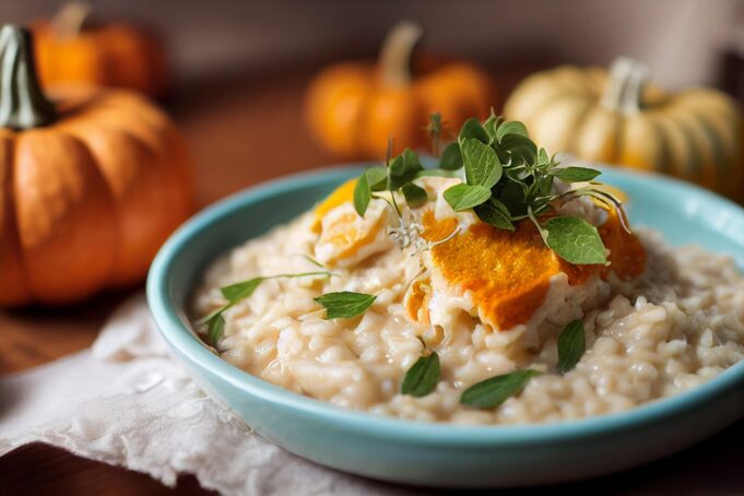 Risotto alla zucca ricetta